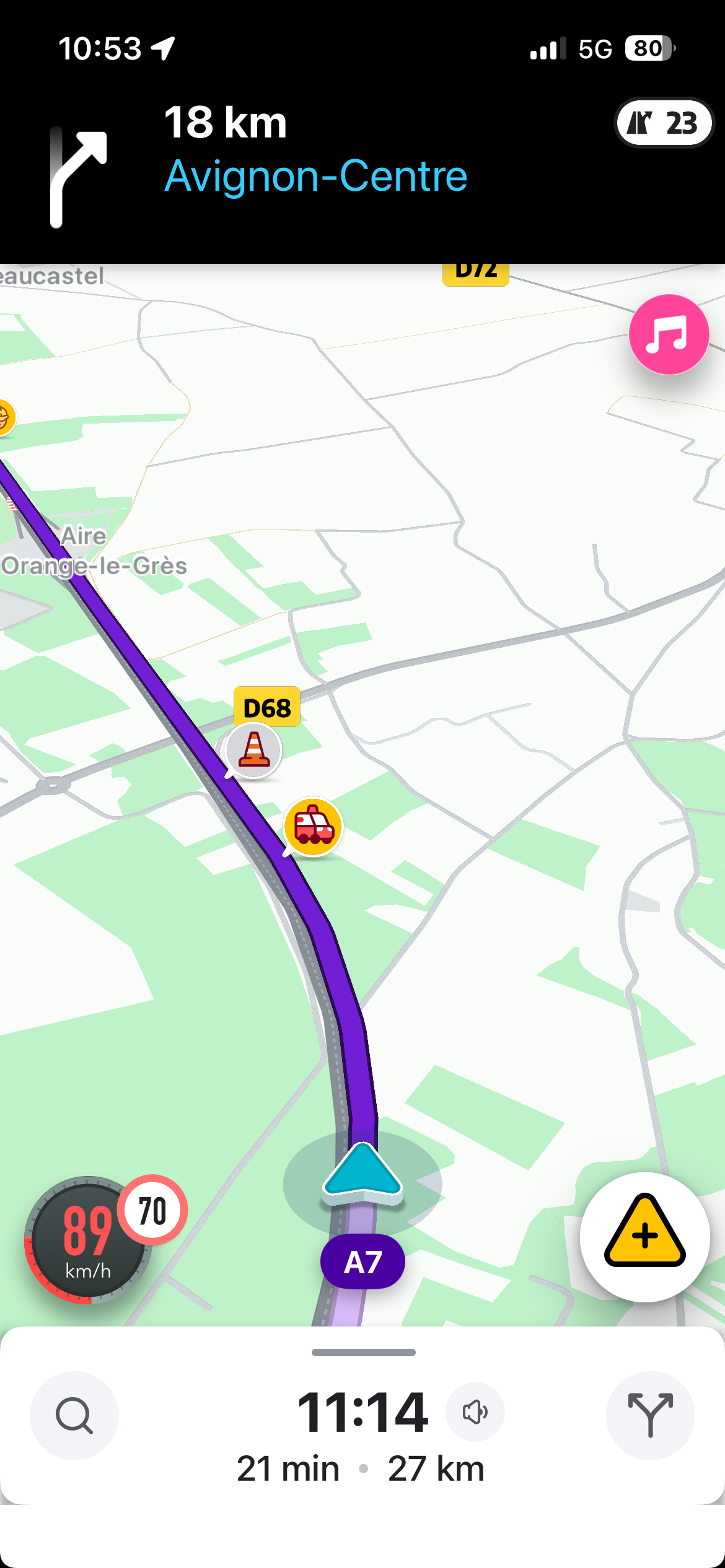 Alerte Waze 3